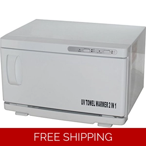 D Salon Professional Portable UV HOT Towel Warmer and Sterilizer Cabinet, Salon, Sanitize, Disinfect